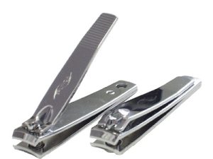 Nail Clippers, 2½", chromium plated